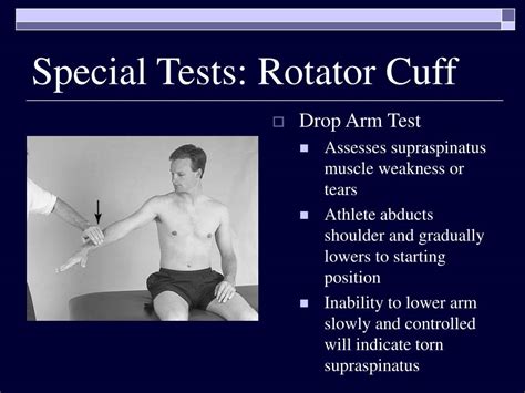 special tests for rotator cuff